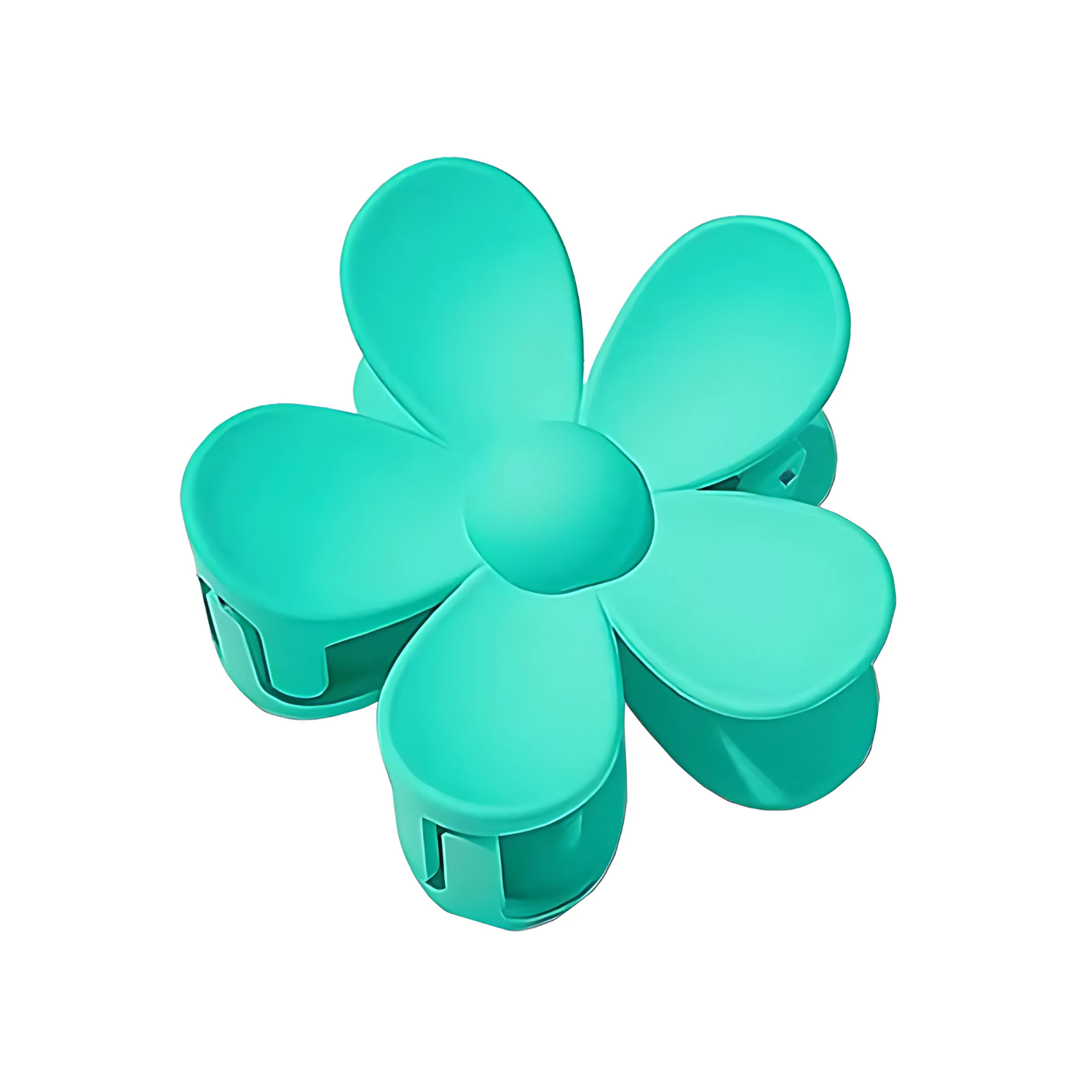 Stylish Matte Flower Claw Clip - Gummia